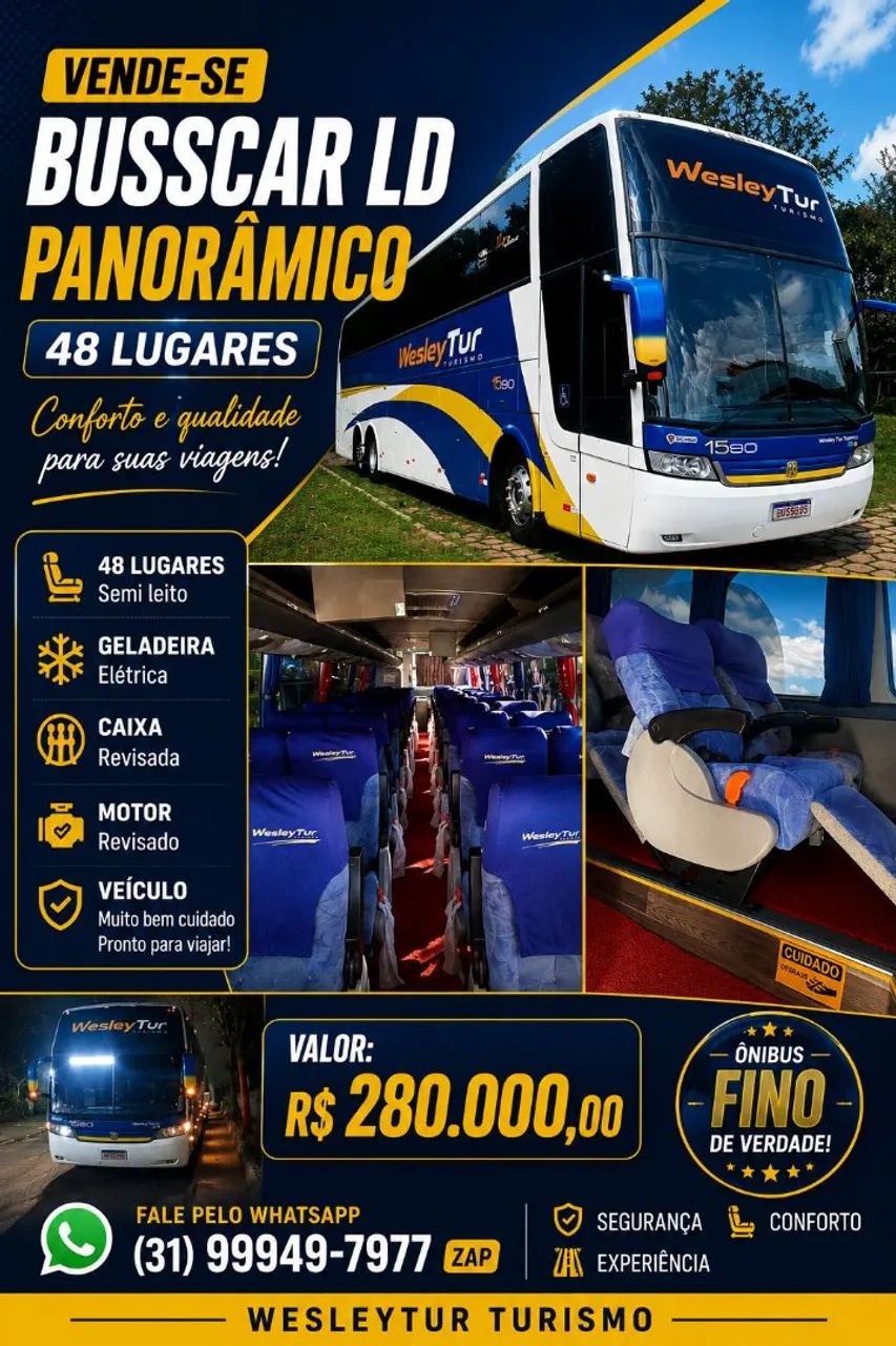 LD busscar p400 panorâmico Scania 124 - Foto 8
