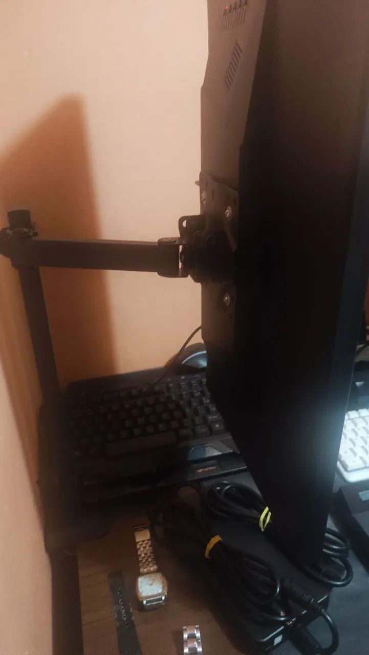 Monitor 20" 16:9 75hz + suporte - Foto 3