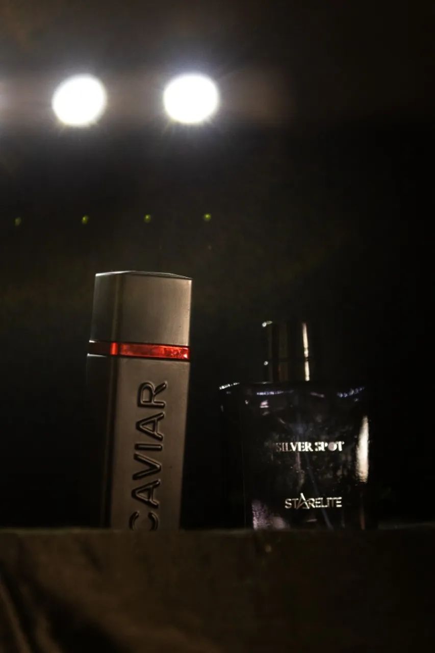 Kit Perfumes: Black Caviar e Silver Spot