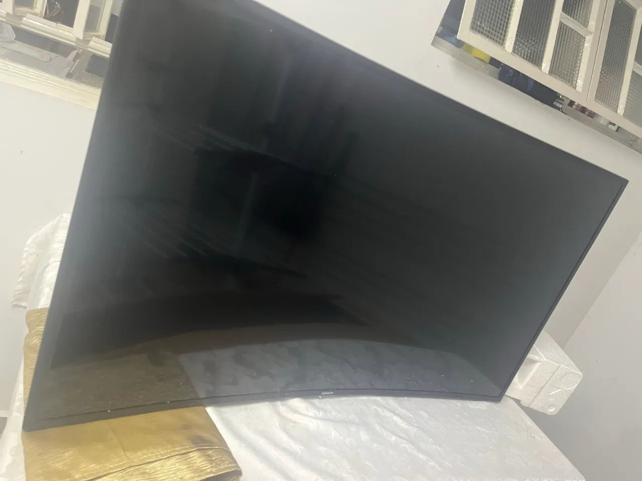 Smartv Samsung 49 polegadas com tela quebrada para retirada de peças  - Foto 2