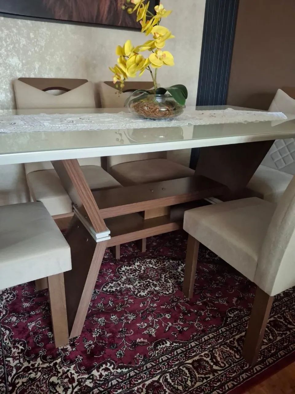 Mesa de jantar com 6 cadeiras  - Foto 3