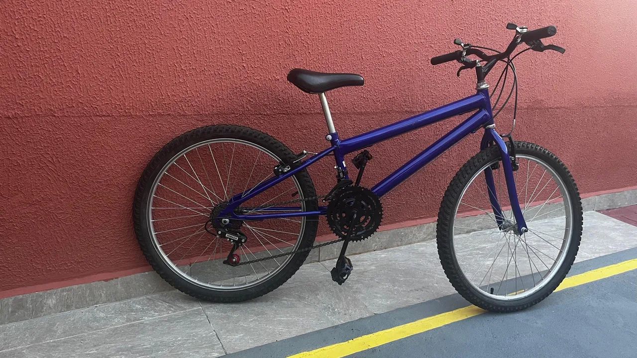 Bike Aro 24 Masculina - Conservada, Leve e Resistente - Foto 4