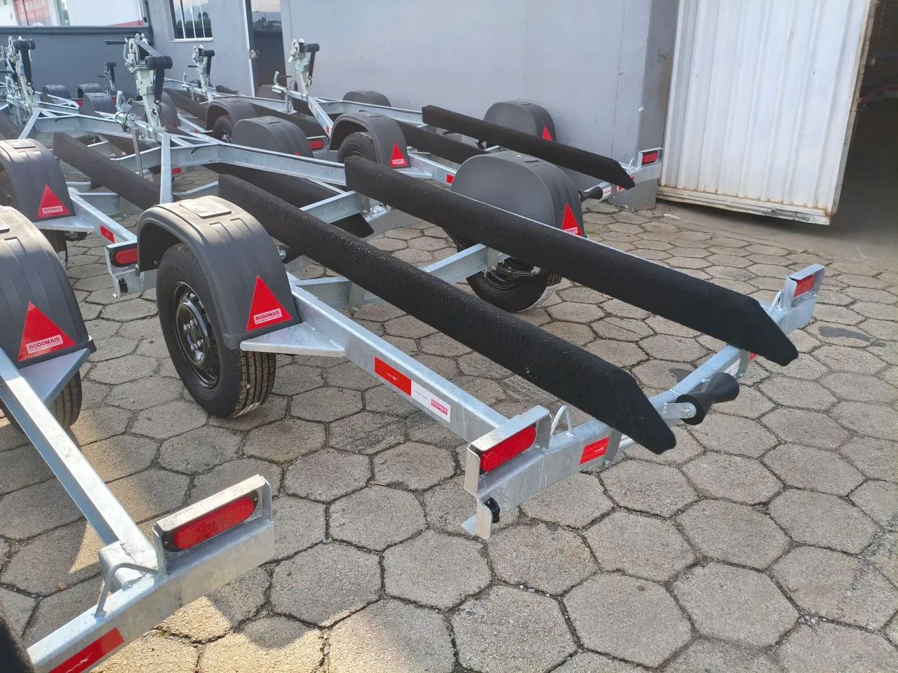 Carretinha para jet ski galvanizada a fogo  - Foto 4