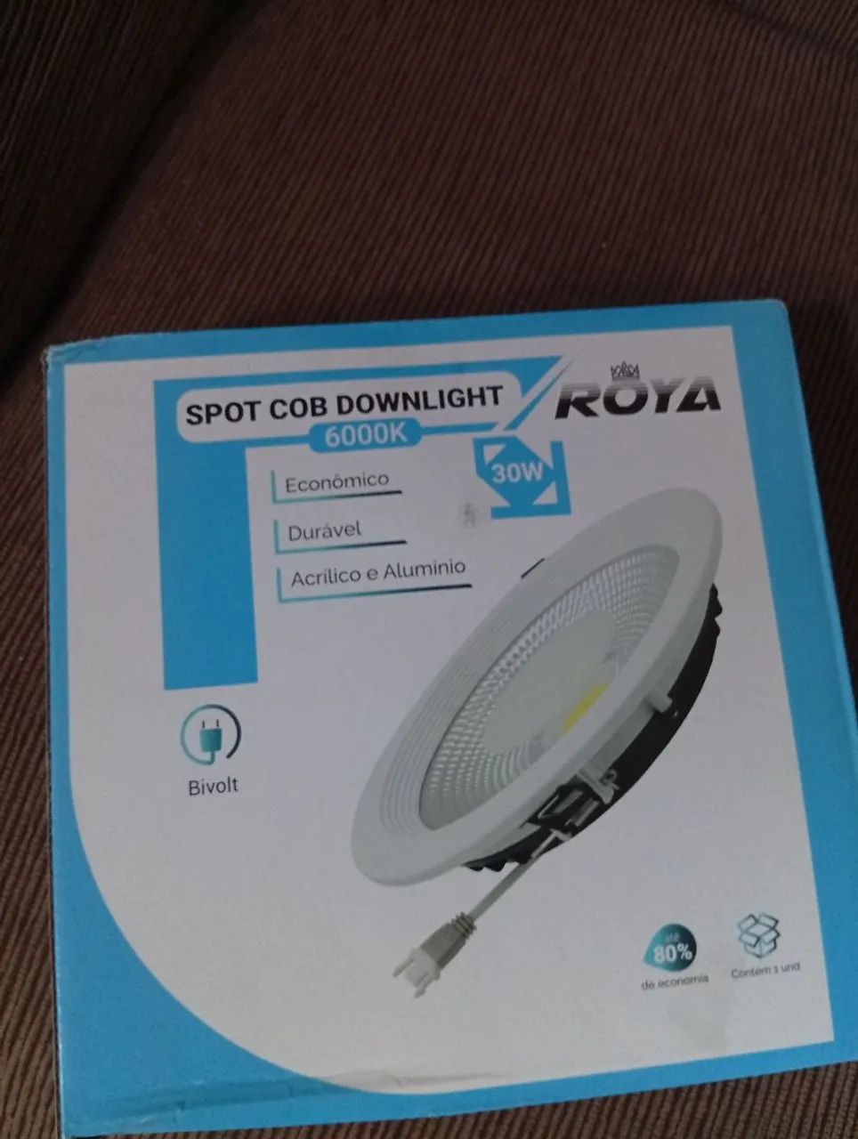 Luminária de embutir led spot 30W