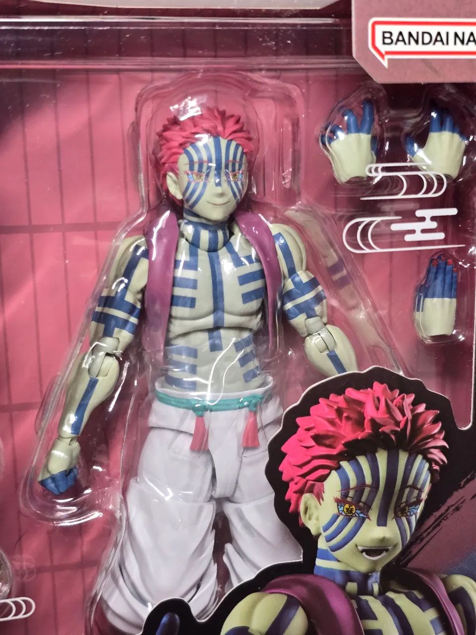 Demon Slayer Akaza Shfiguarts original lacrado - Foto 3