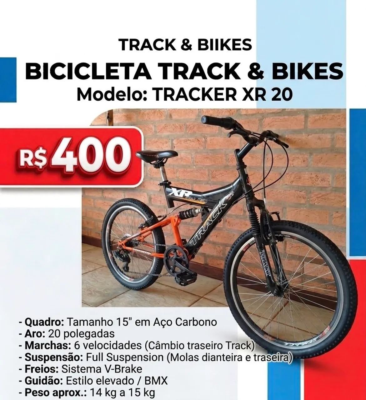 BICICLETA TRACK & BIKES - Foto 2