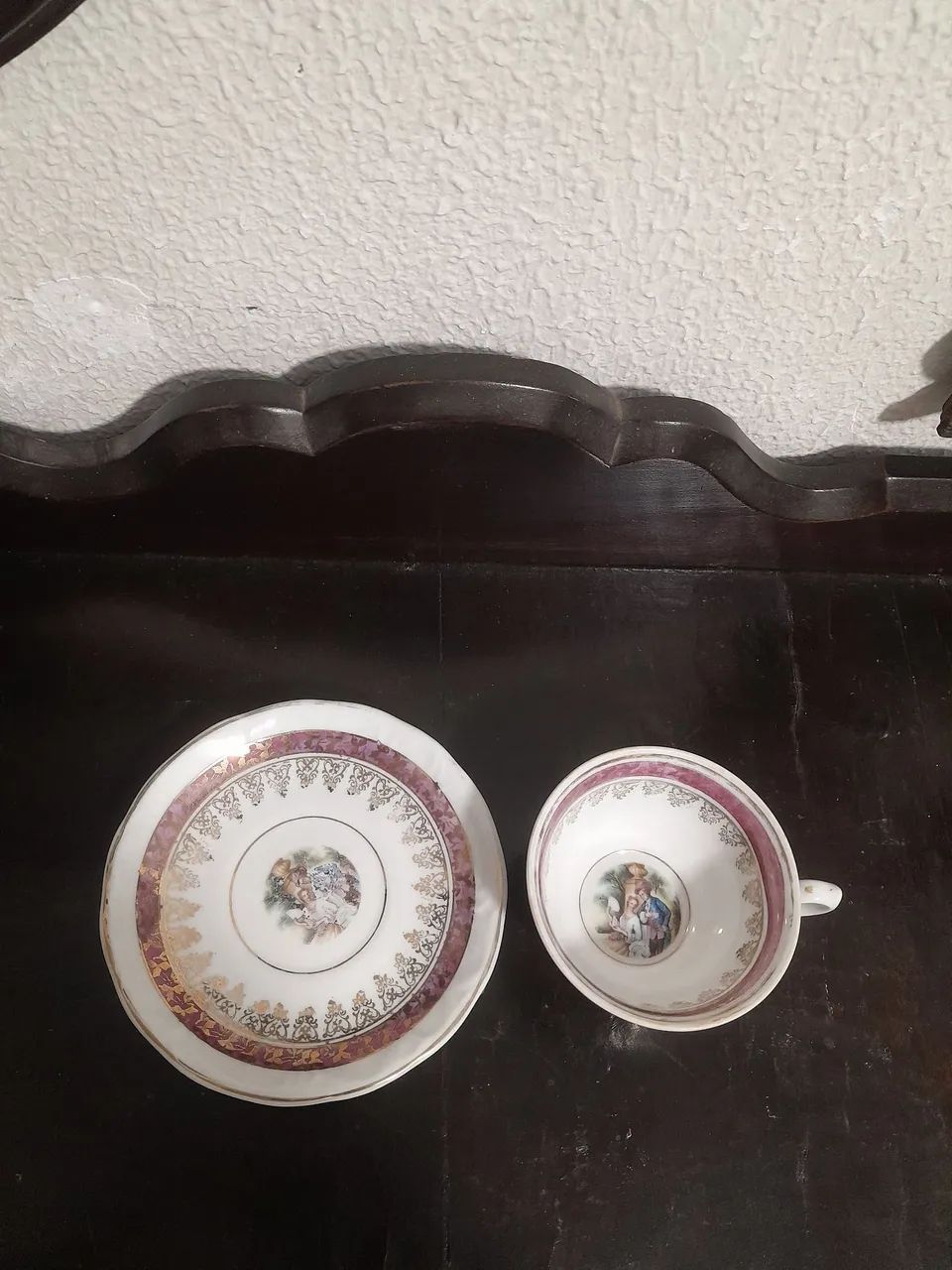 Xícara e pires de chá 