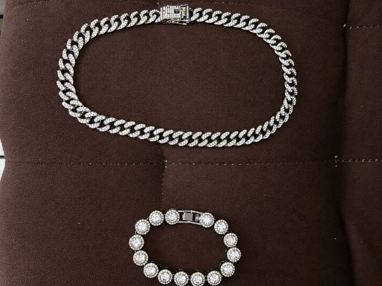 Vendo corrente e pulseira prata masculina  - Foto 2