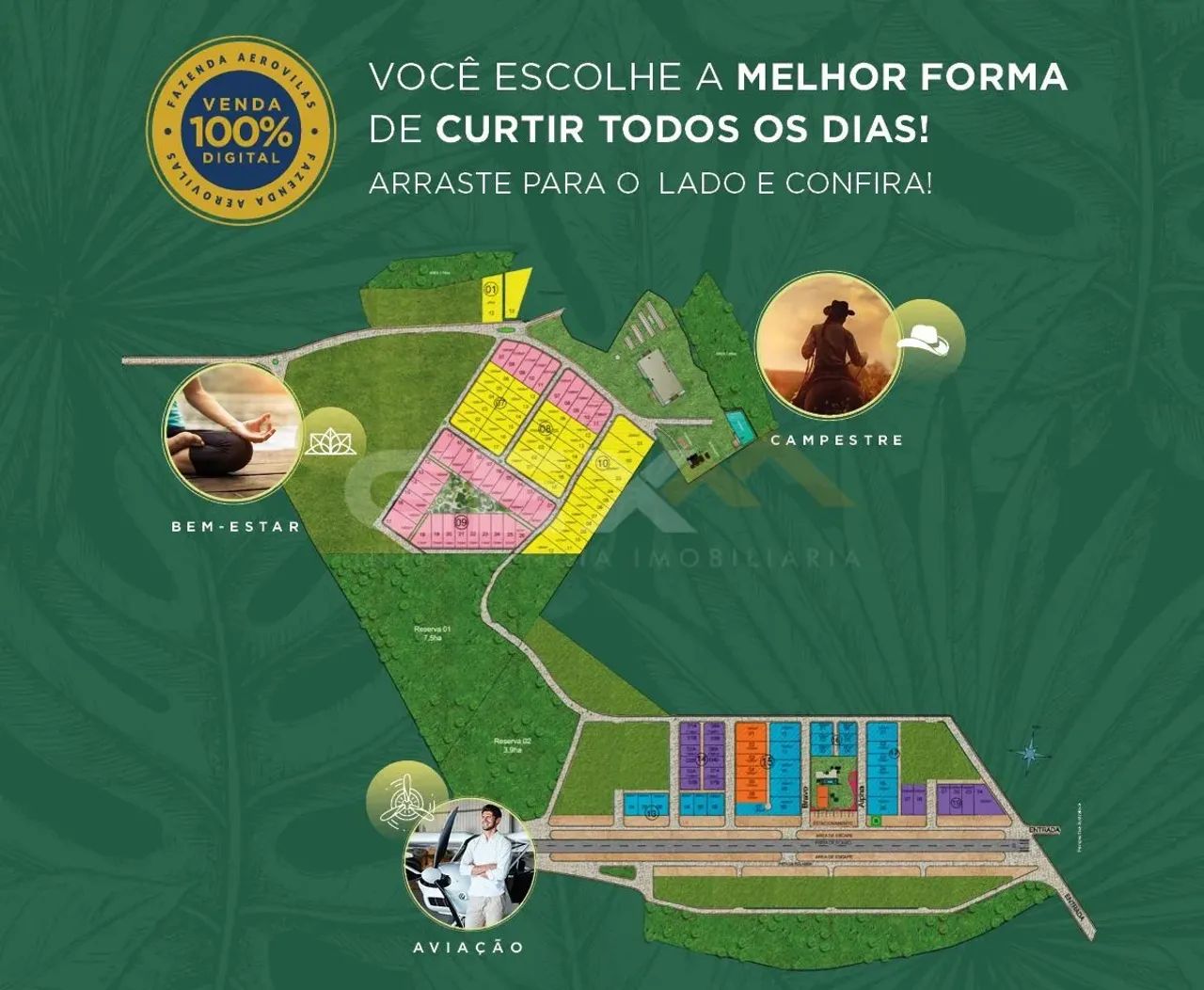 Lotes à venda no Condomínio Aerovillas - Foto 6