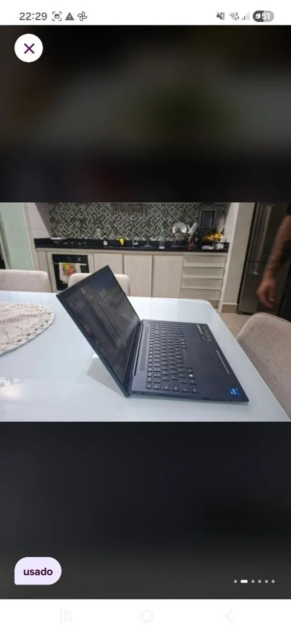Notebook waio Fe15 com processador Intel core - Foto 4