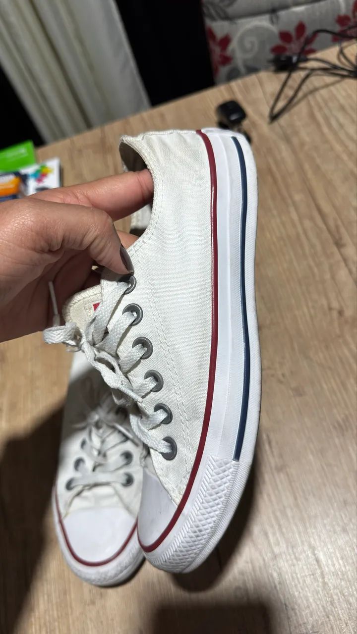 Tênis Converse CT All Star Core Ox Branco- 35 - Foto 2