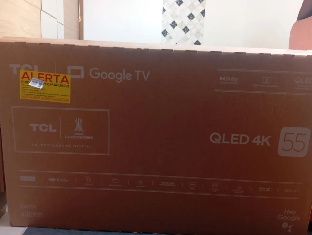 Smart tv TCL modelo p7k 55 polegadas 
