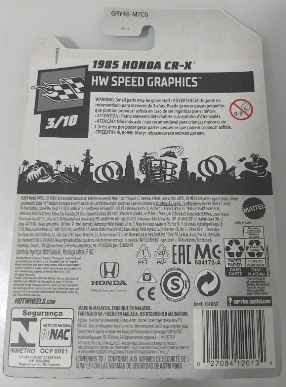 Honda CR-X 1985 Hot Wheels - Foto 2