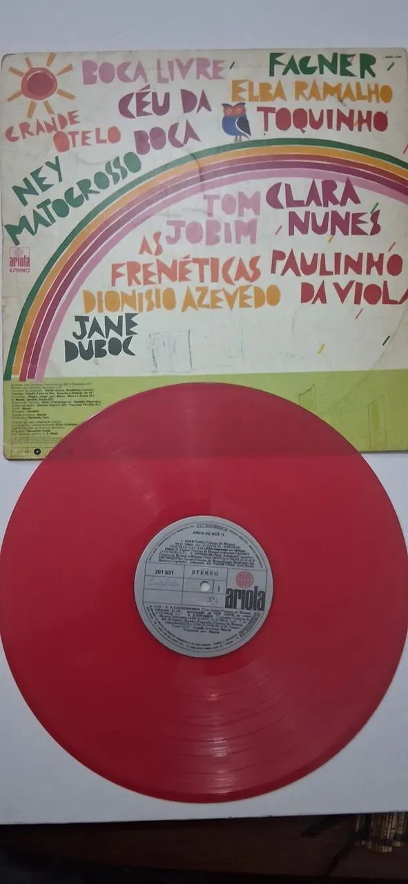 Lp Vinícius de Moraes "a arca de Noé 2" vinil red. Usado - Foto 2