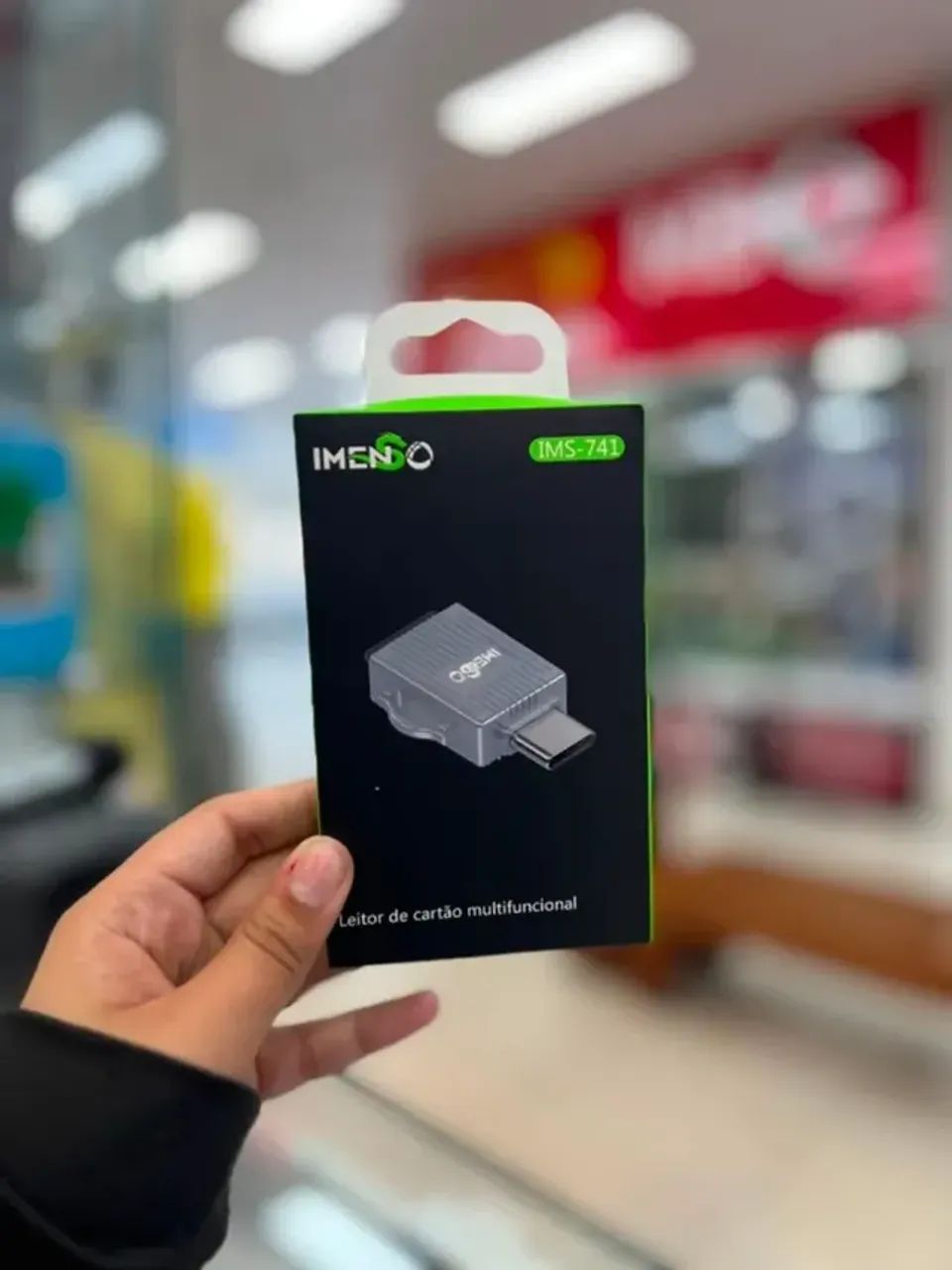 LEITOR DE CARTÃO MULTIFUNCIONAL