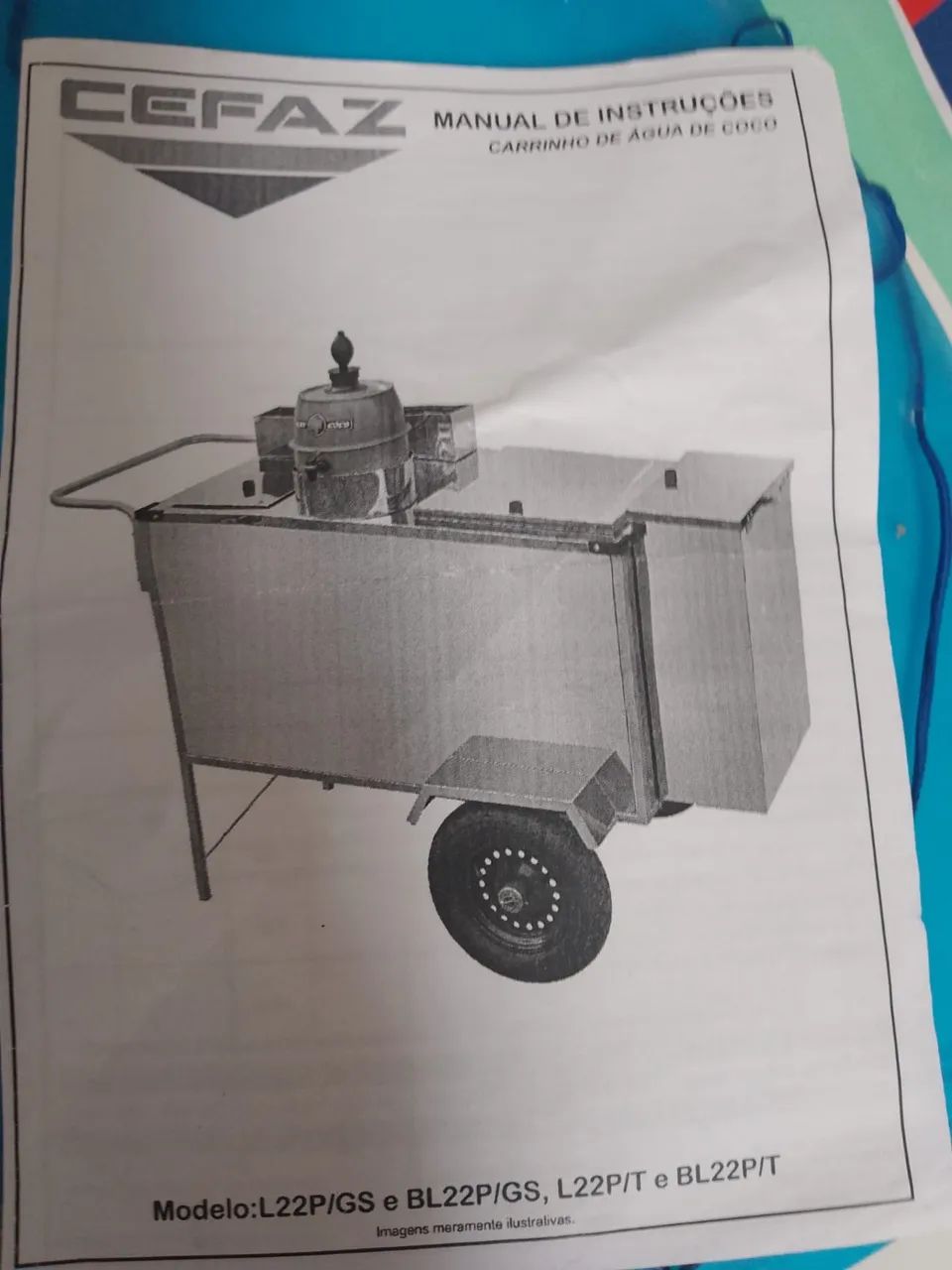 Carrinho água de coco  - Foto 2