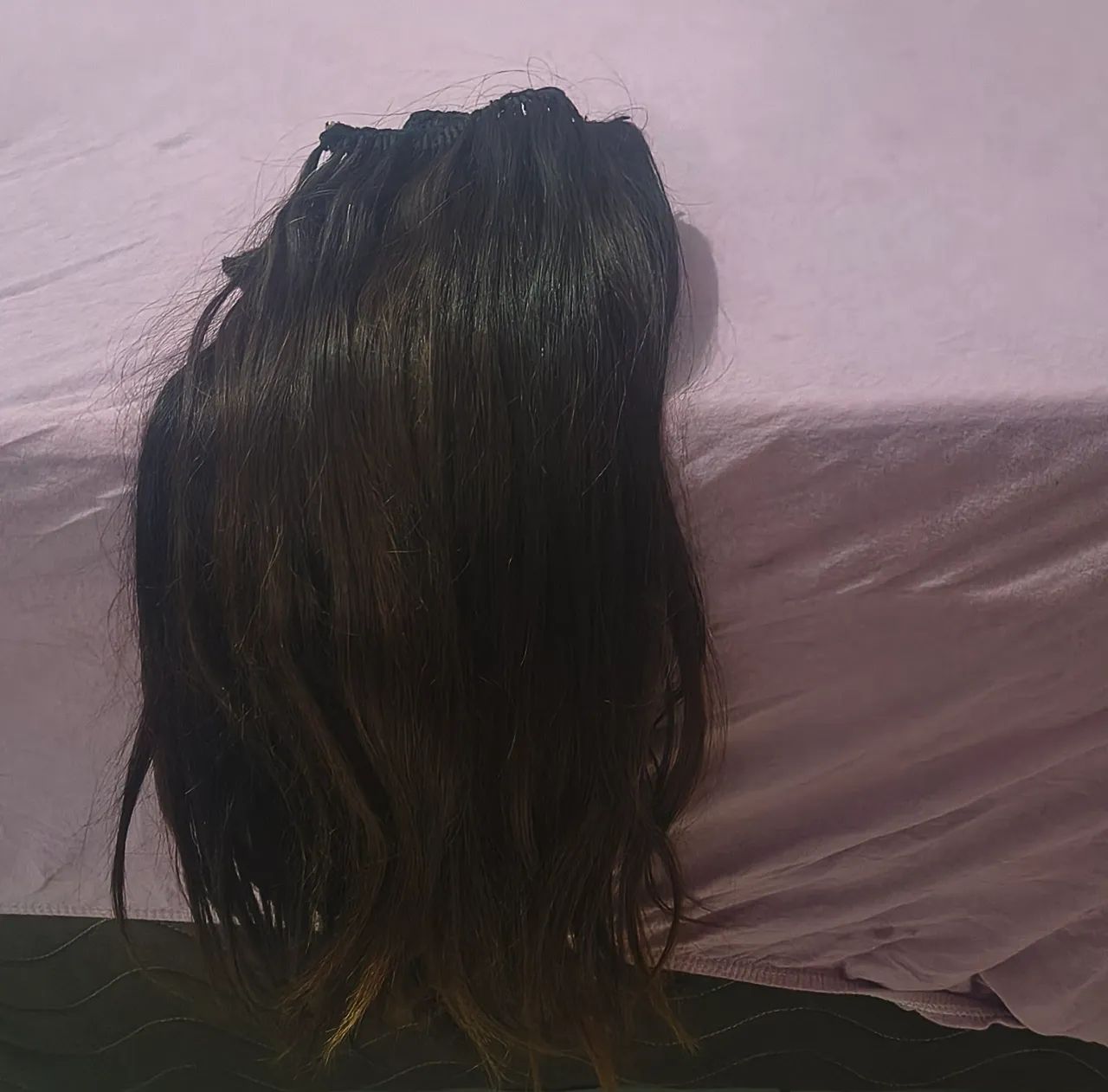 Cabelo humano 6 telas 45/50 cm 270 gr - Foto 3