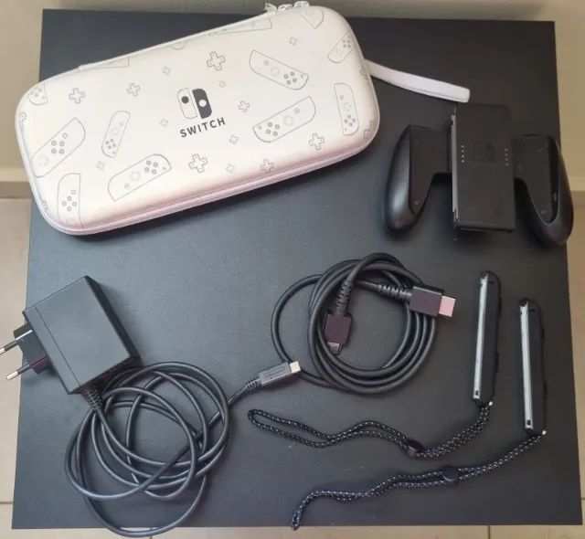Nintendo Switch OLED Branco + Case - Foto 3
