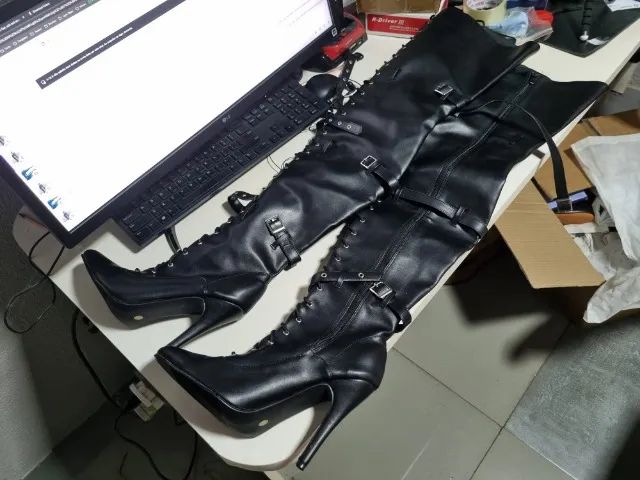 Bota cano superlongo tamanho 42! - Foto 5