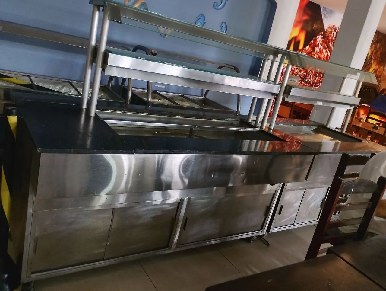 Balcão Self Service Quente e Gelado  - Foto 4