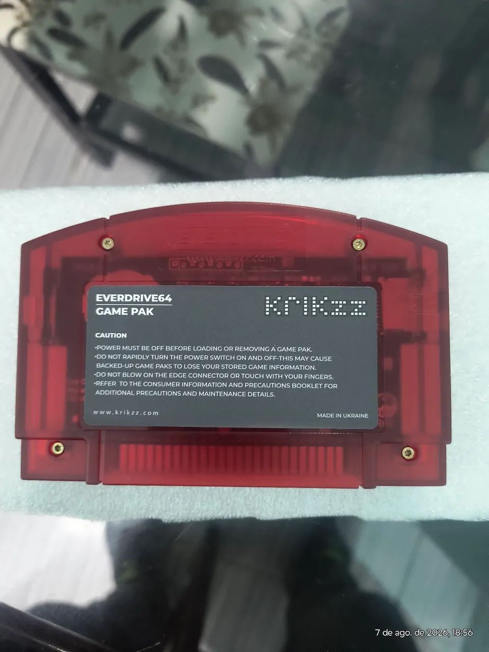 Everdrive Nintendo 64 x 7 original - Peças e Acessórios de Vídeo