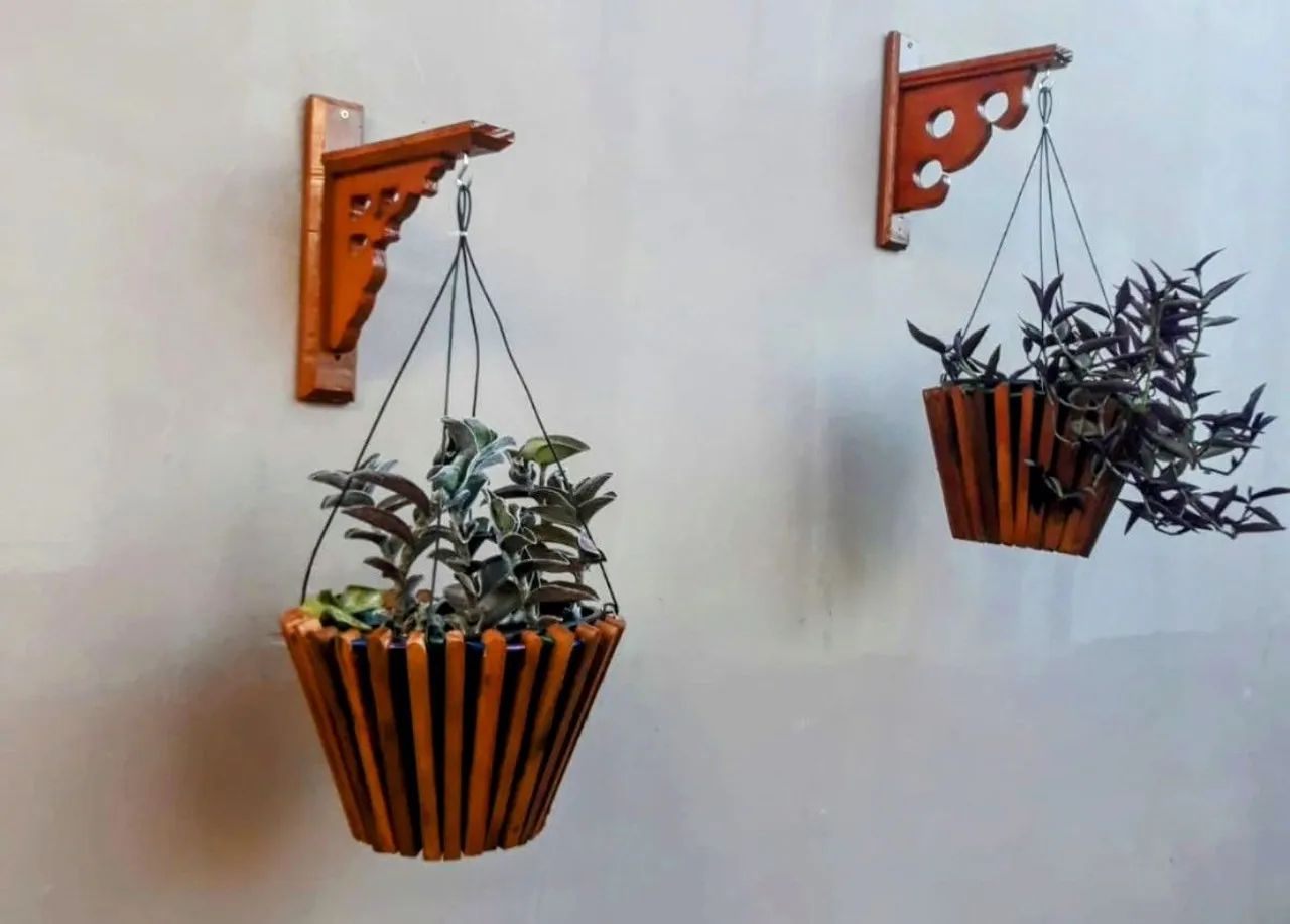 SUPORTE PARA PLANTAS? EM MADEIRA ? - Foto 3
