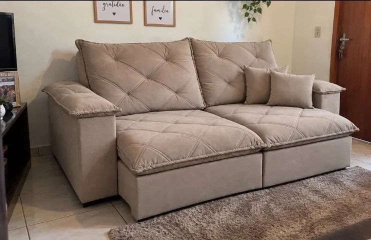 Sofá Com 2,30cm de Largura (Entrega em até 24h)