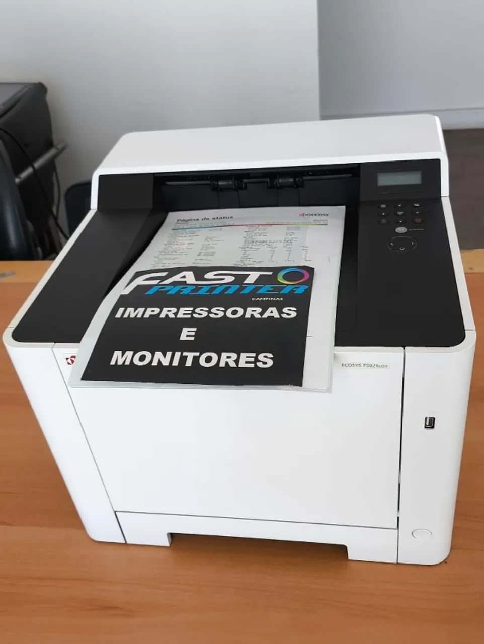 Impressora Kyocera ECOSYS P5021cdn Laser colorida - Foto 2