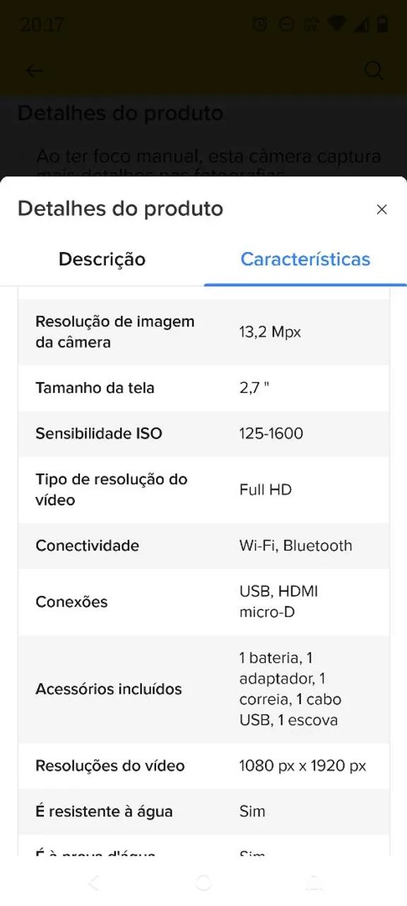Câmera  - Foto 5