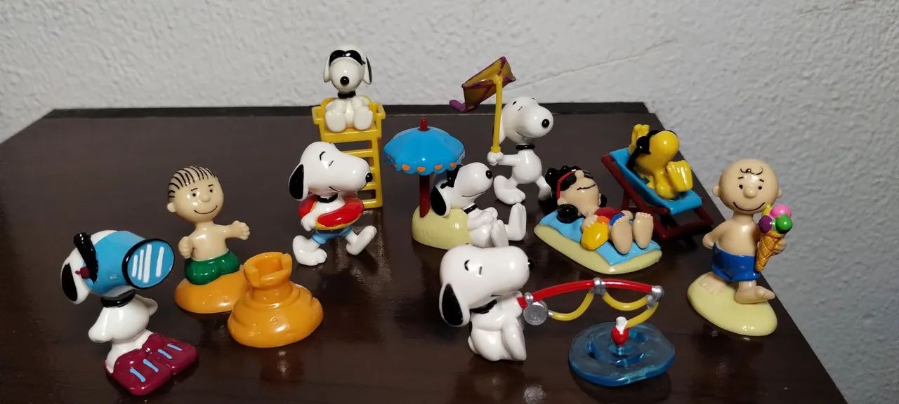 Coleção completa Charlie Brown - Snoopy Exclusiva do Japão 