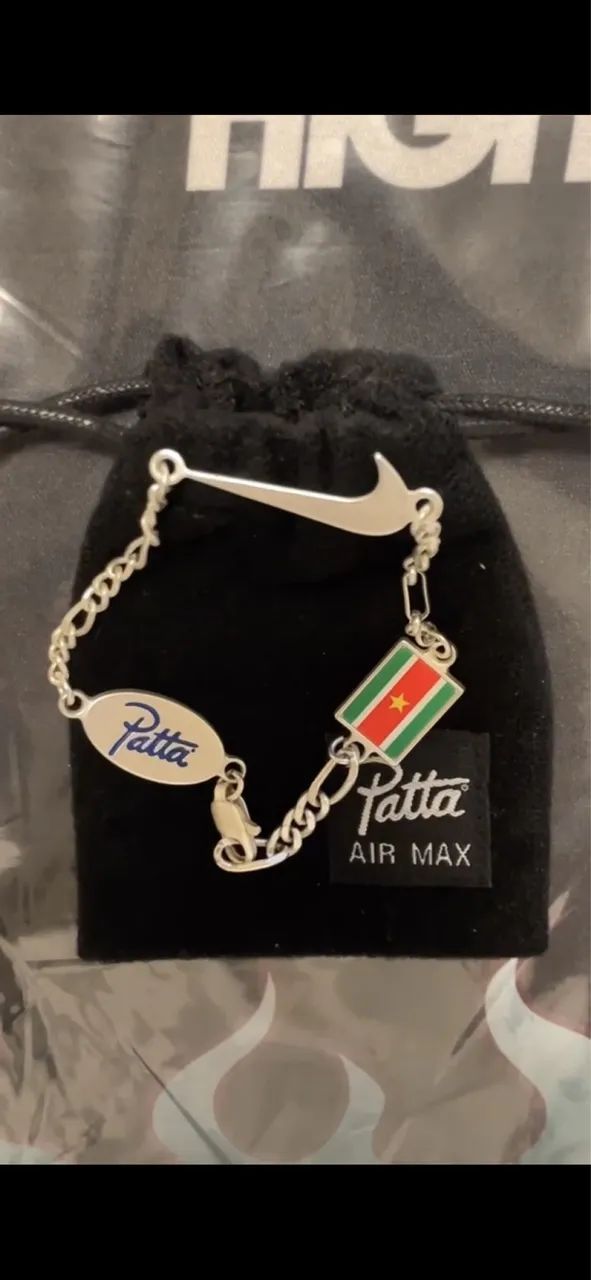 Acessório raro Patta x Nike air max 