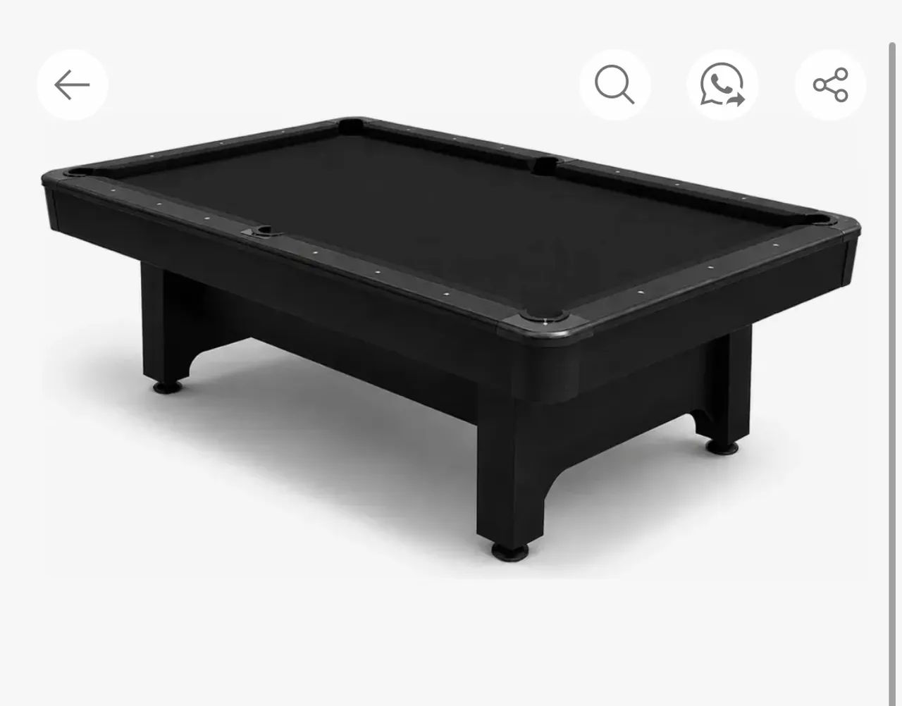 Pano de Mesa Sinuca / Bilhar 2,25 x 1,00 - Foto 3