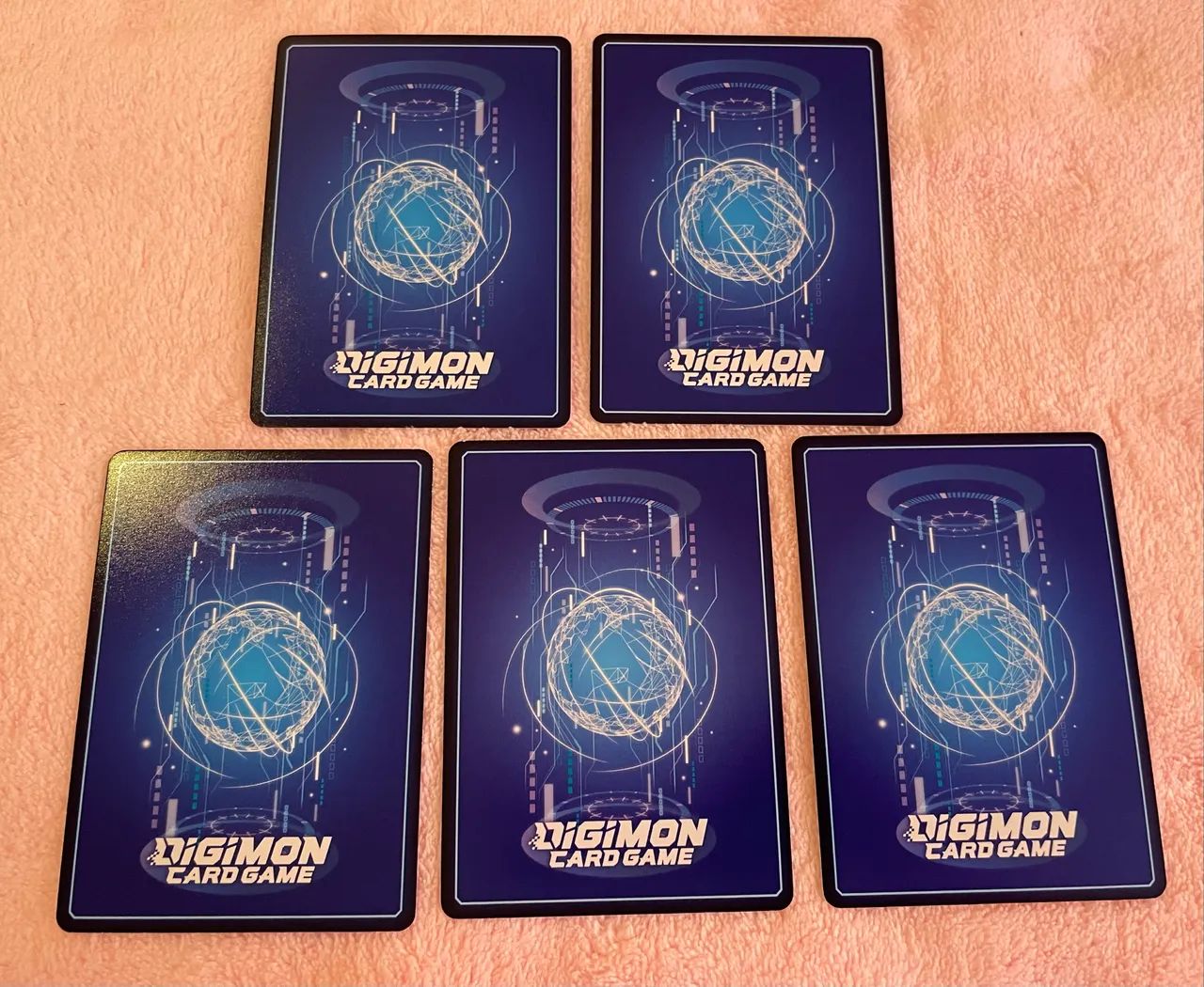 Digimon TCG Set com 5 cartas - Foto 3