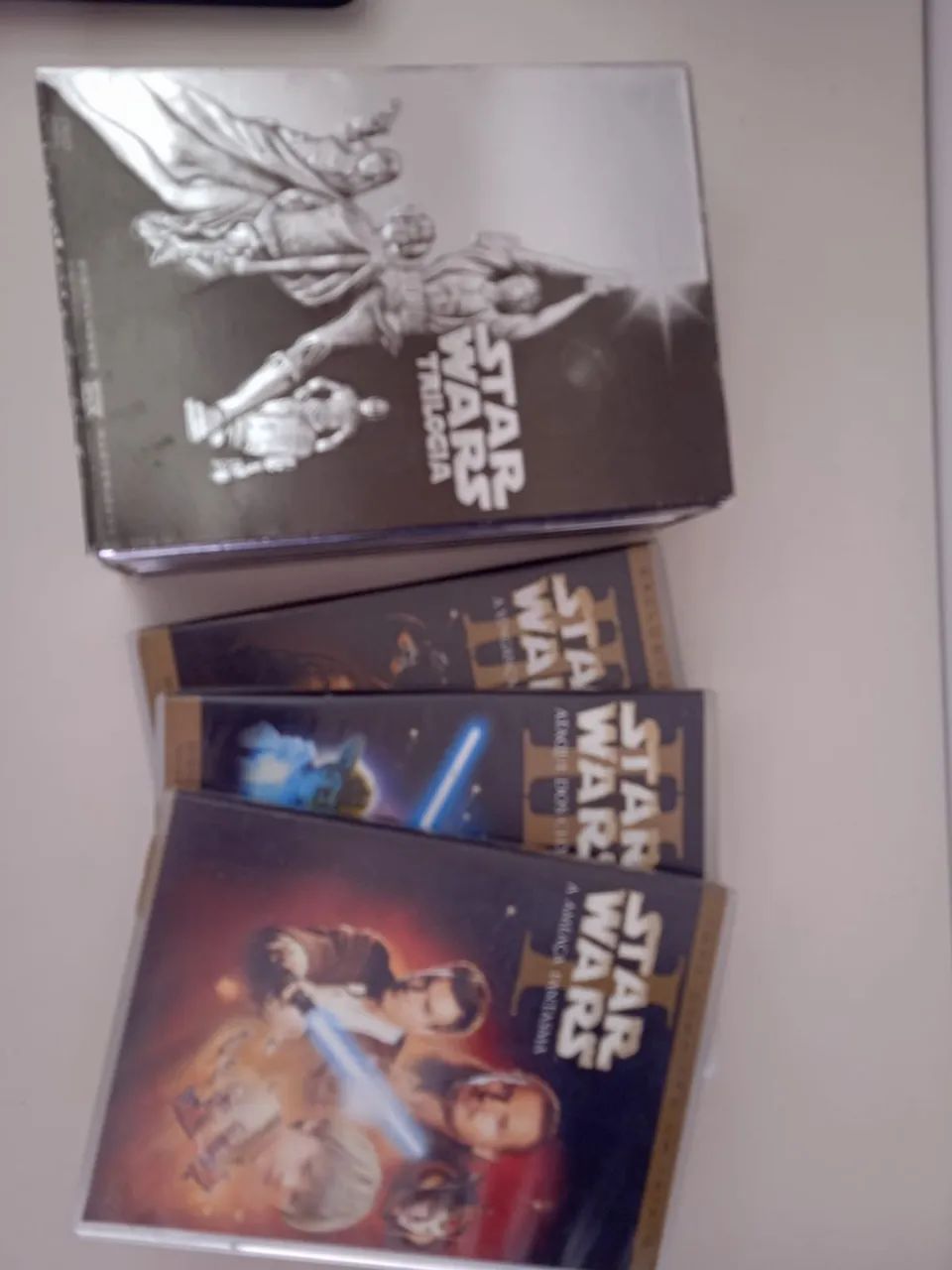 Box dvd star wars + episódios 1,2 e 3 - Foto 3