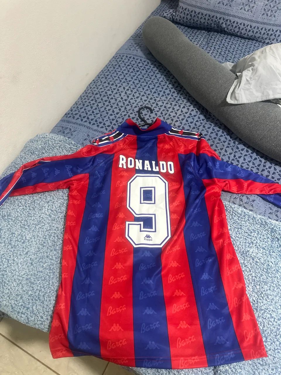 Camisa Barcelona 1996 Ronaldo - Foto 2