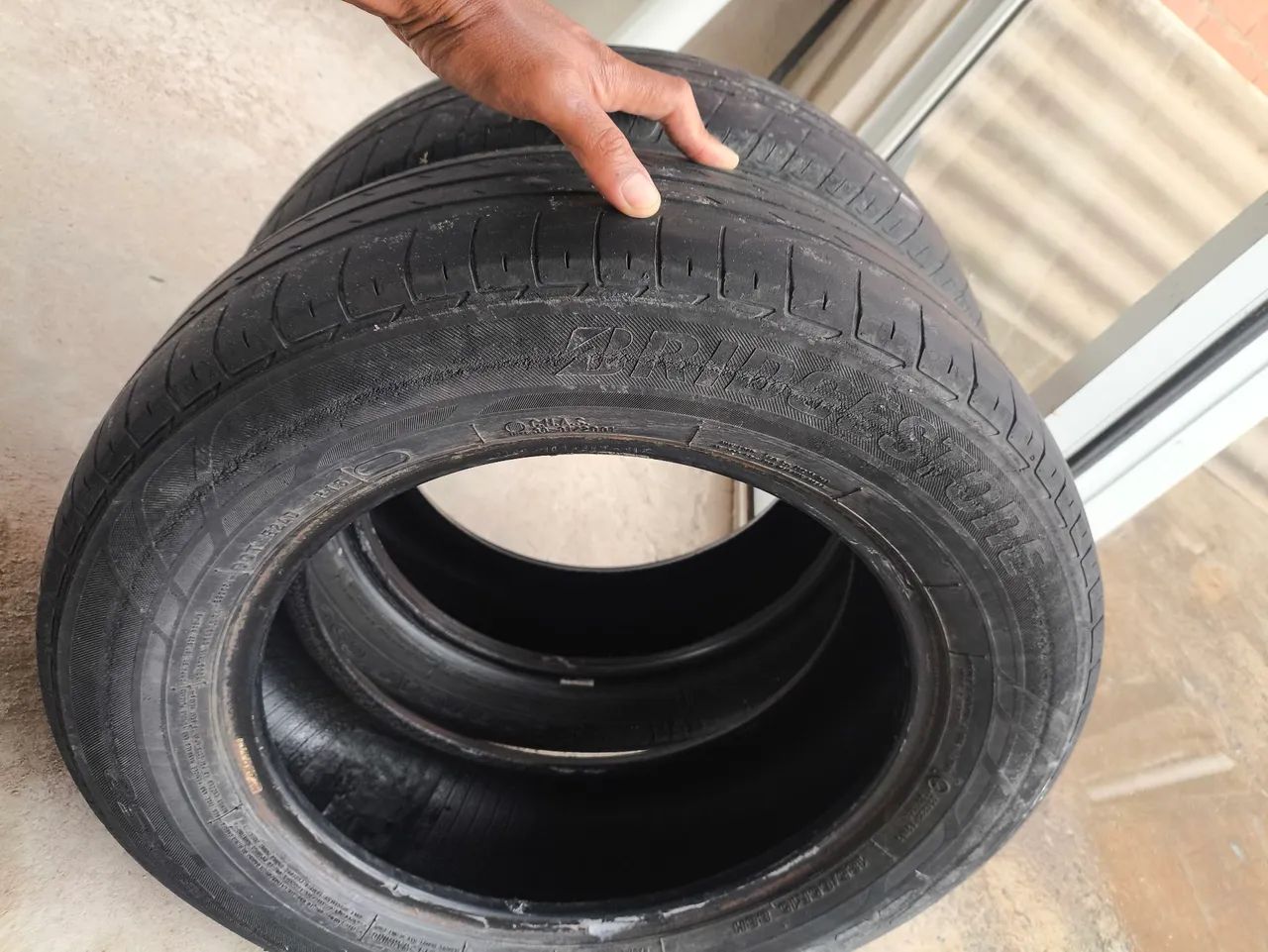 Pneus meia vida 15 - Foto 2