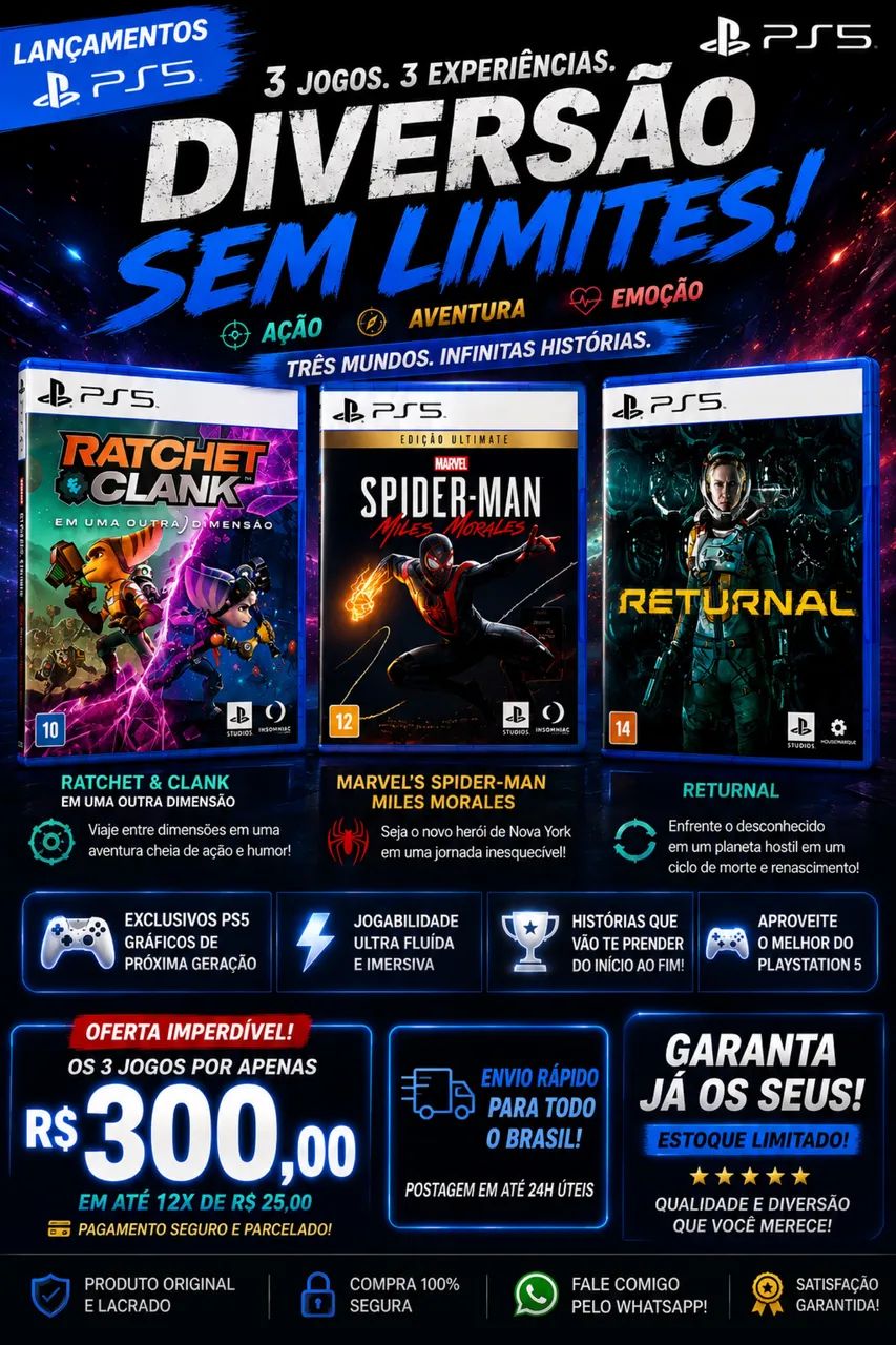 Jogos ps5