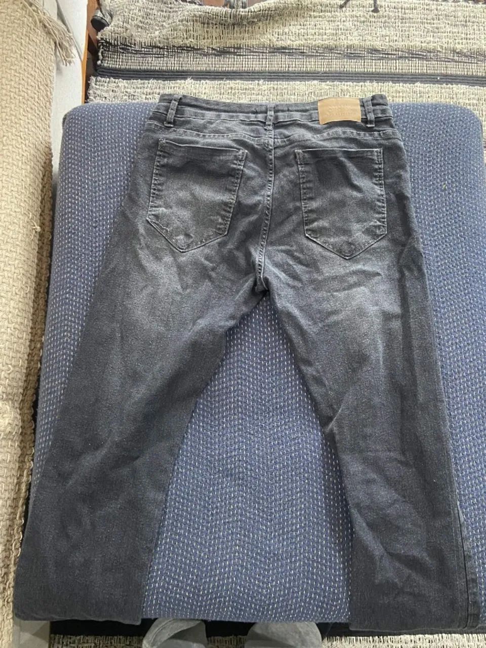 calça jeans tng cinza 40 - Foto 5