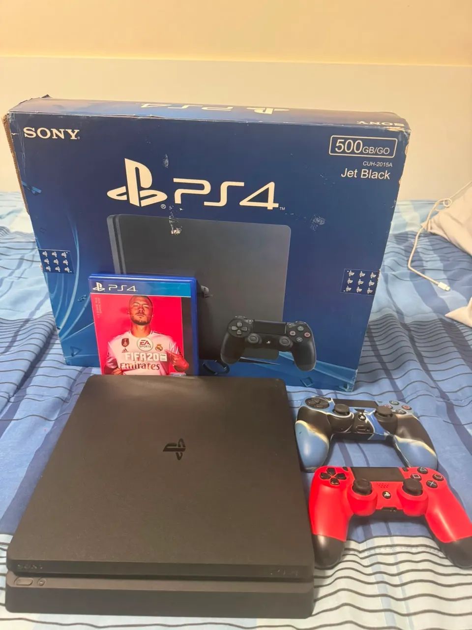 PS4 + 2 Controles + Fifa 20  - Foto 2