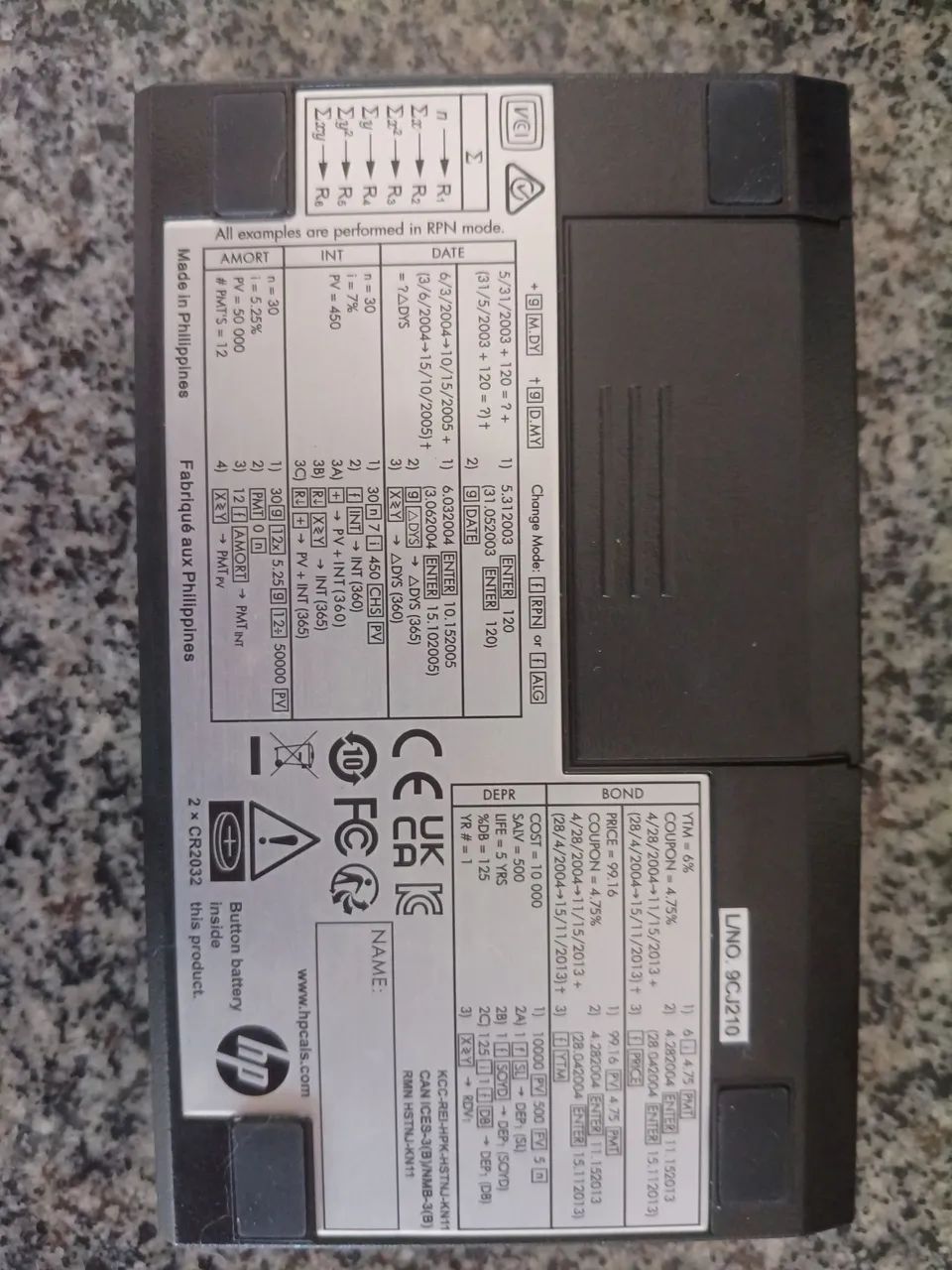 CALCULADORA HP 12 - Foto 3