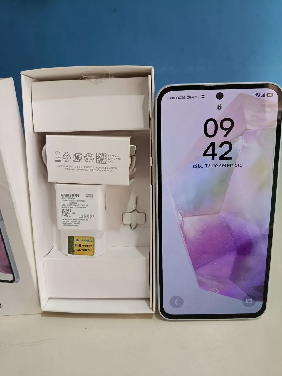 Galaxy A 35 5G 128 6 GB RAM - NFC - Android 16 -Capa  Acessórios - Livre para testes - Foto 2