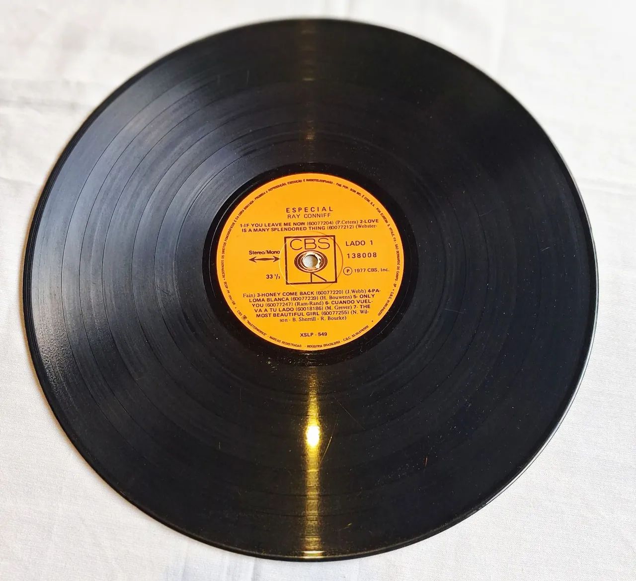 Disco de Vinil LP RAY CONNIFF - ESPECIAL - 14 SUCESSOS - CBS - 1977 - Foto 5