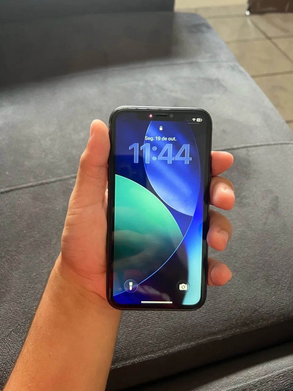 iPhone 11 Preto 128GB - Com Caixa Original - Foto 3
