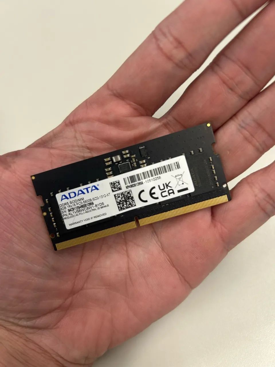 Memória de 8Gb Notebook Ddr5 