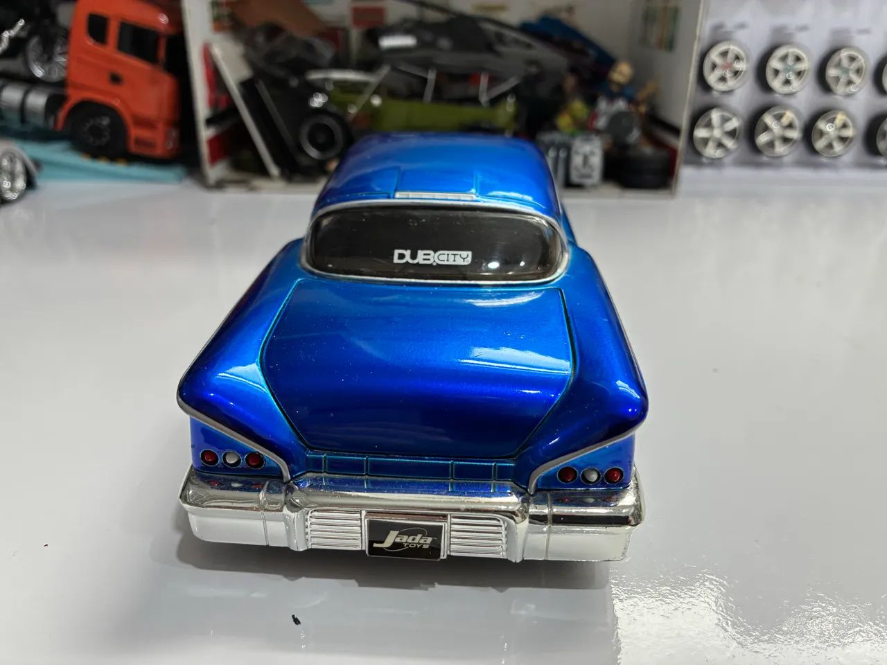 Miniatura Impala 58 azulão  - Foto 2