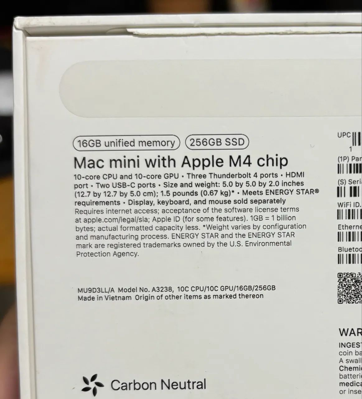Mac Mini M4 - 16gb - 256gb ssd - Foto 4