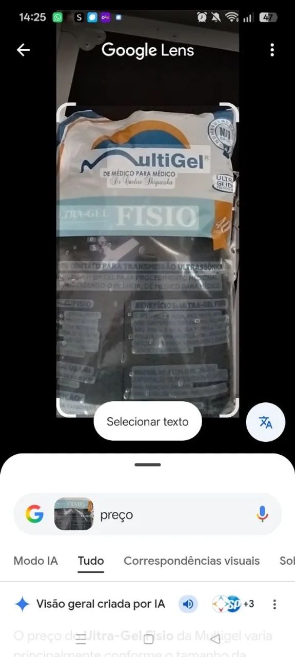 Multi gel para procedimentos de imagens e estéticos. - Foto 2
