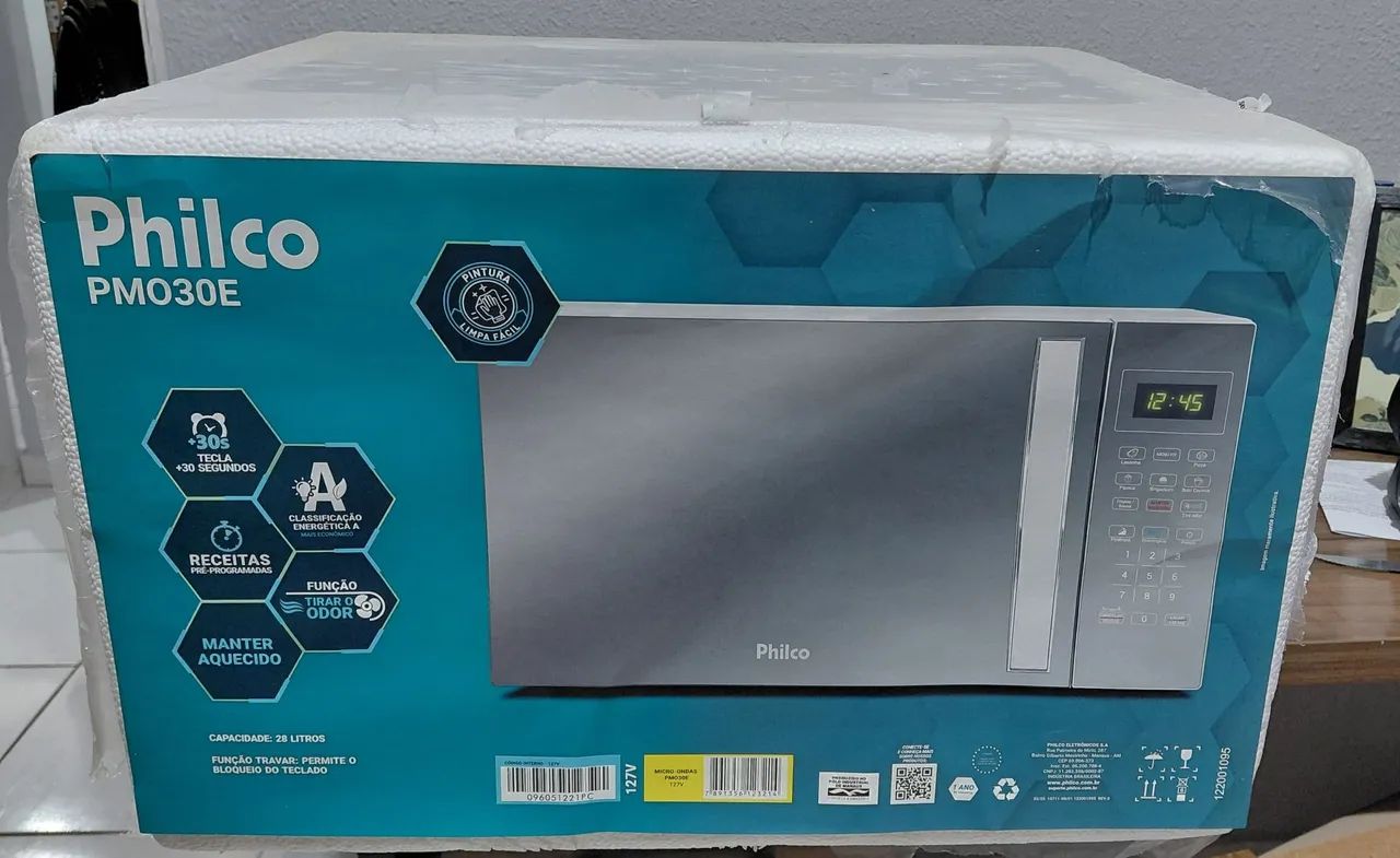 Micro-ondas novo Phlico 28L - Foto 2