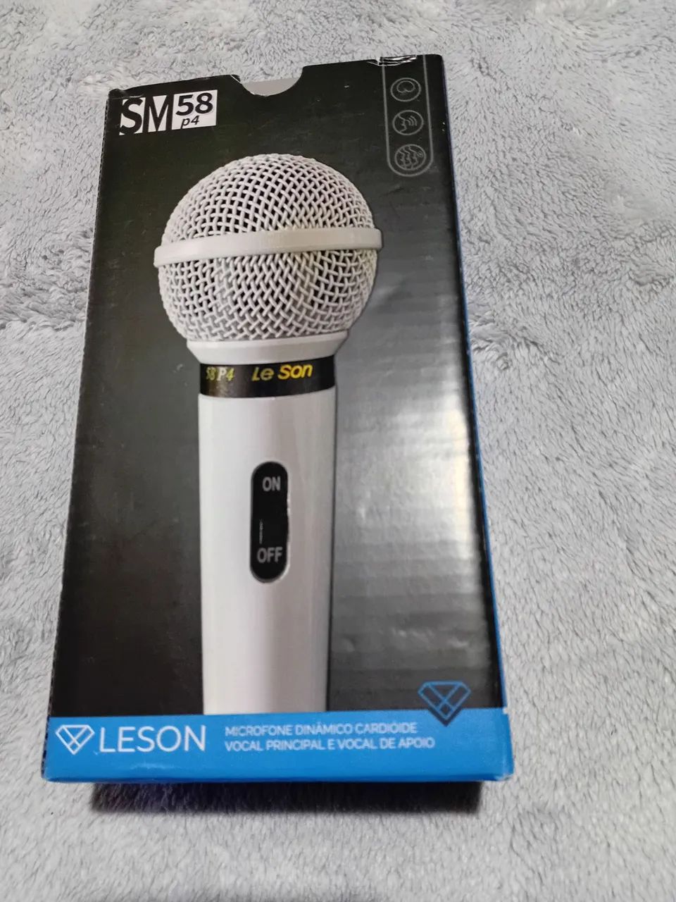 Microfone leson sm58 plus novo - Foto 2
