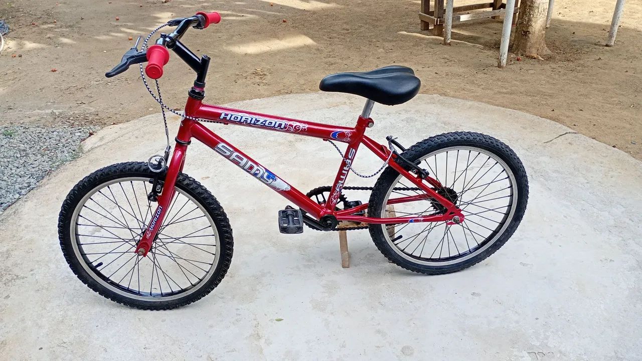 Bicicleta infantil aro 20 reformada  - Foto 5